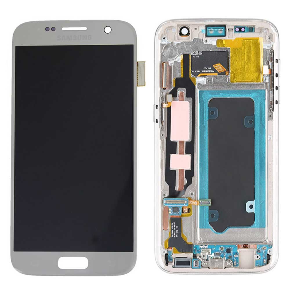 Samsung Galaxy S7 G930A G930V G930P AMOLED LCD Screen Digitizer and