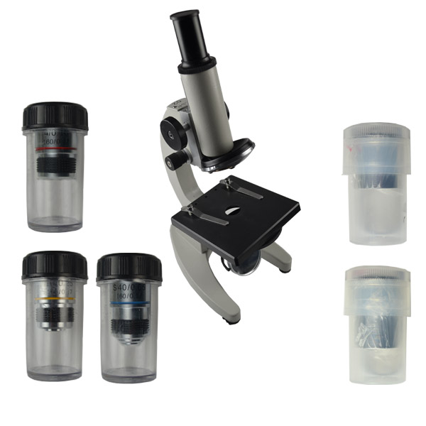Microscope XSP02 640X with 300MP USB Electronic Ocular Camera Lens